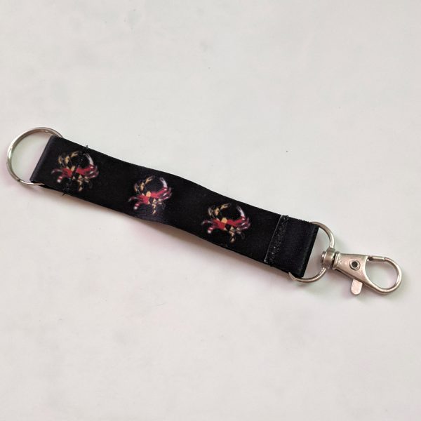 Keyring - Short Lanyard - Crab