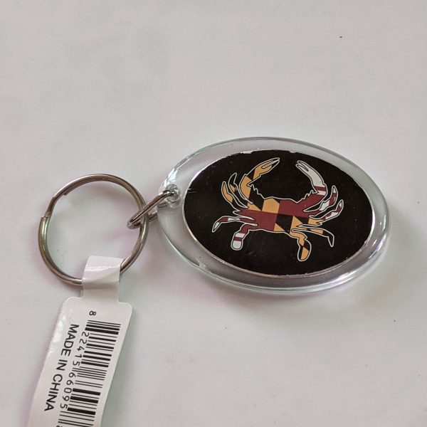Keyring - MD Crab - Lucite