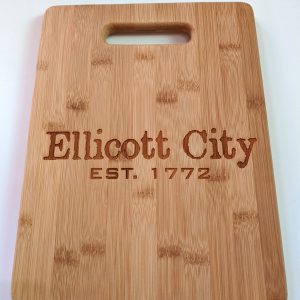 EC Cutting Board w/hole