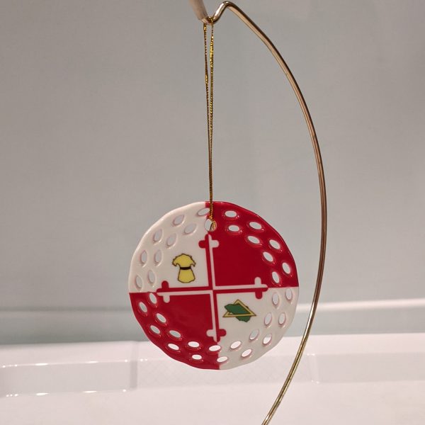 Ornament - Ceramic - HoCo flag