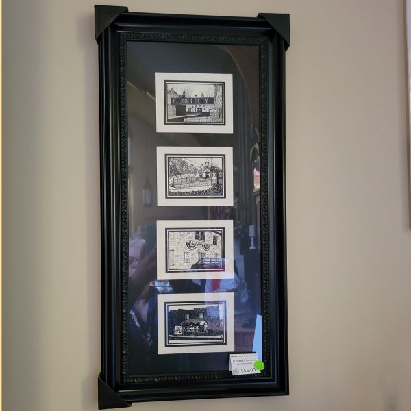 Framed postcards (consignment)