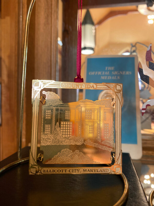Ornament - Mt Ida Holiday Metal