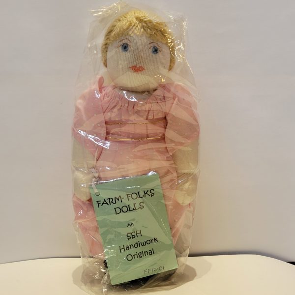 Doll Farm Folks (pink) (consignment)